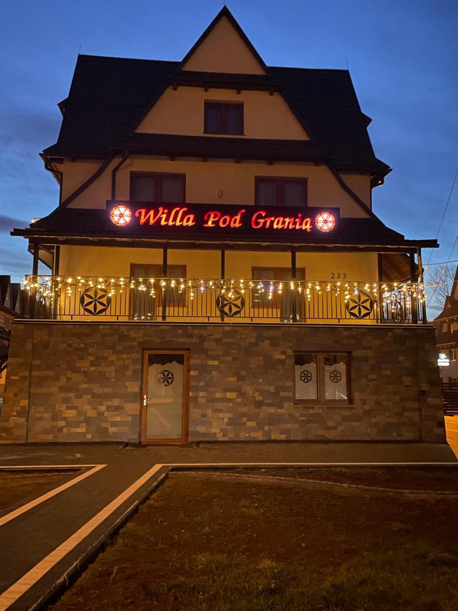 Willa Pod Grania Bialka Tatrzanska Bagian luar foto